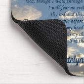 詩編23美しい聖書聖句クリスチャンカスタムス マウスパッド (コーナー)