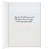 詩編23聖句、アイリッシュシープフィールドカード (内側 (右))