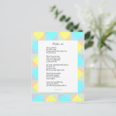 詩編23葉書の詩 ポストカード (スタンド正面)