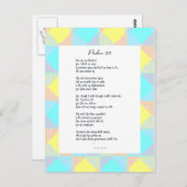 詩編23葉書の詩 ポストカード (正面/裏面)