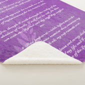 詩編23薄紫 シェルパブランケット (3/4)