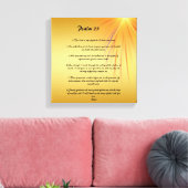 詩編23 キャンバスプリント (インサイチュ (リビング))