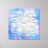 詩編23 キャンバスプリント (正面)