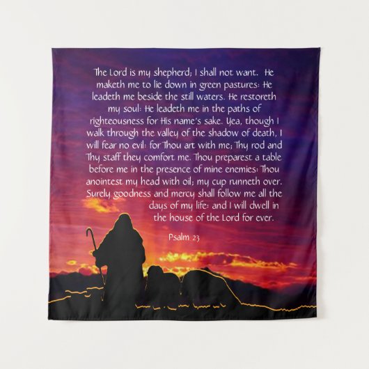 詩編23 タペストリー (正面)