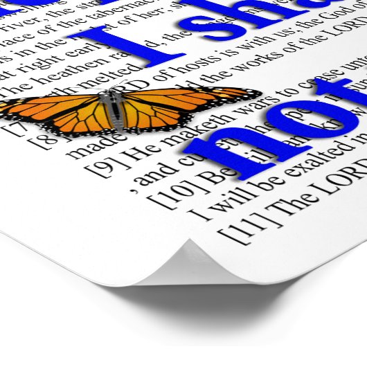 詩編23 ポスター (角)