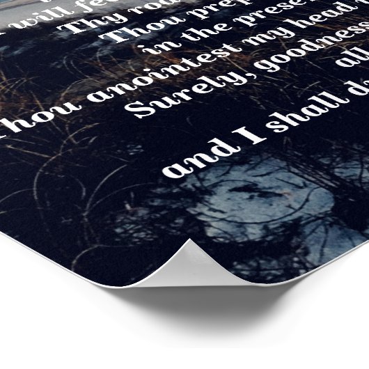 詩編23 ポスター (角)