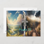 詩編23 ポストカード (正面/裏面)