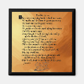 詩編23 マグネット (正面)