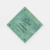 詩編23:1ランチョンナプキンズ – 50セット スタンダードランチョンナプキン (角)