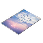 詩編23:1聖書の聖句ノート ノートブック (左側)