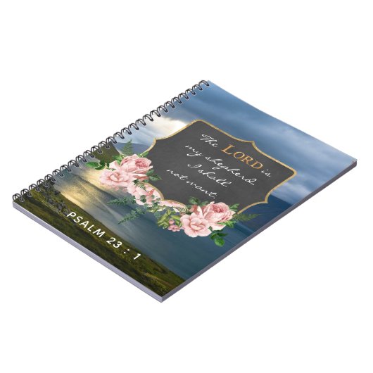 詩編23 : 1聖書感動的の詩 – ノート (左側)