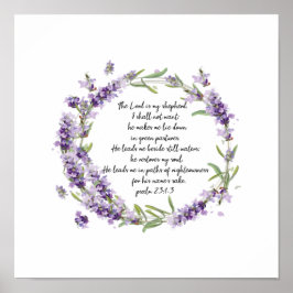 詩編23:1-3ポスター ポスター