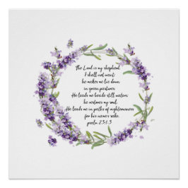 詩編23:1-3ポスター ポスター