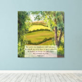 詩編23:1-3 キャンバスプリント (インサイチュ (ウッドフロア))