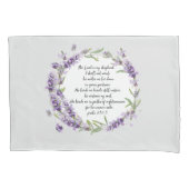 詩編23: 1-3 枕カバー (正面)