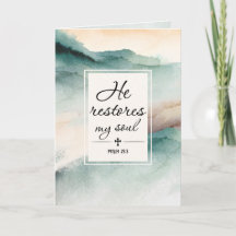 詩編23 1-4彼が私の魂の十字架を回復