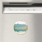 詩編23 2-3彼は私を静かな水の側に導く マグネット (インサイチュ (食洗機))