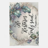 詩編23:3 キッチンタオル (縦)