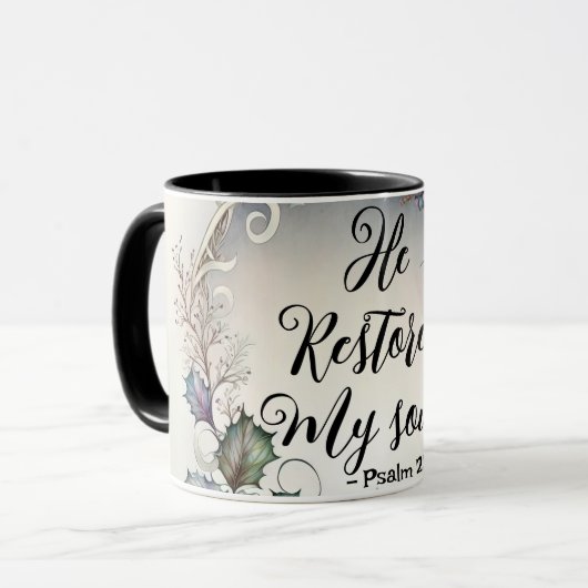 詩編23:3 マグカップ (正面左)