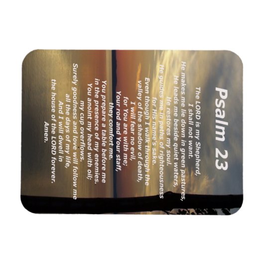 詩編23 (5) マグネット (横)