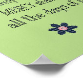 詩編23:6 ポスター (角)