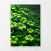 詩編23 KJVトラクト – スイートラム 三つ折りカード (カバー)