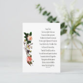 詩編23, Song of Davidポストカード シーズンポストカード (スタンド正面)