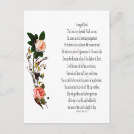 詩編23, Song of Davidポストカード シーズンポストカード