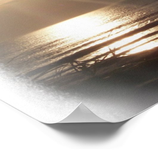 詩編24:1 ポスター (角)