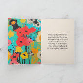 詩編25 14神の愛する人バイブル聖句クリスチャン カード (内部)