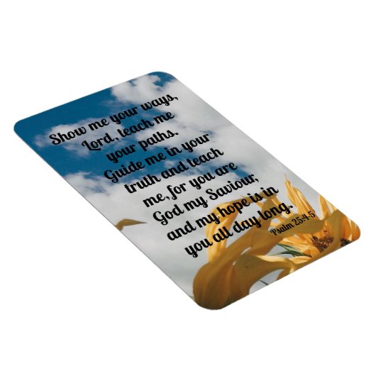 詩編25:6-7 マグネット (右側)