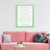 詩編27時13～14分 キャンバスプリント (インサイチュ (リビング))