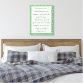 詩編27時13～14分 キャンバスプリント (インサイチュ (寝室))