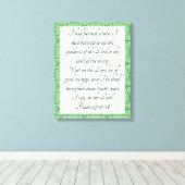 詩編27時13～14分 キャンバスプリント (インサイチュ (ウッドフロア))