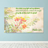 詩編27 キャンバスプリント (インサイチュ (ウッドフロア))