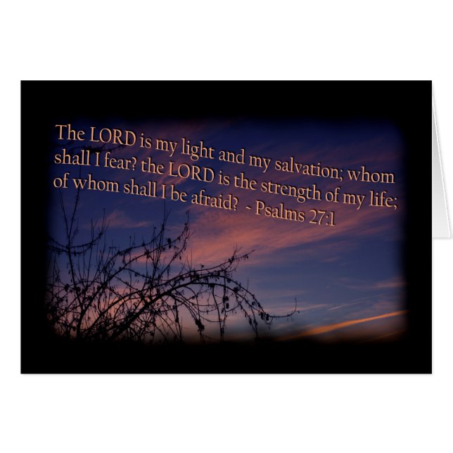 詩編27:1夜明けブラック縁ど (正面横)