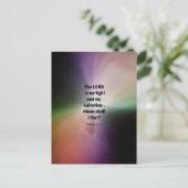 詩編27:1 ポストカード (スタンド正面)