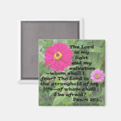 詩編27:1 マグネット (正面/裏面)