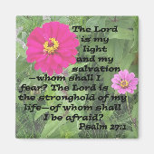 詩編27:1 マグネット (正面)