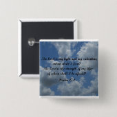 詩編27:1 缶バッジ (正面&裏面)