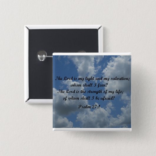 詩編27:1 缶バッジ (正面&裏面)