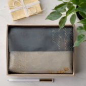 詩編27:4ポピー銀杏デコペティッシュペーパー 薄葉紙 (ギフト)