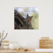 詩編27:5聖なる書物、 経典ポスター ポスター (キッチン)