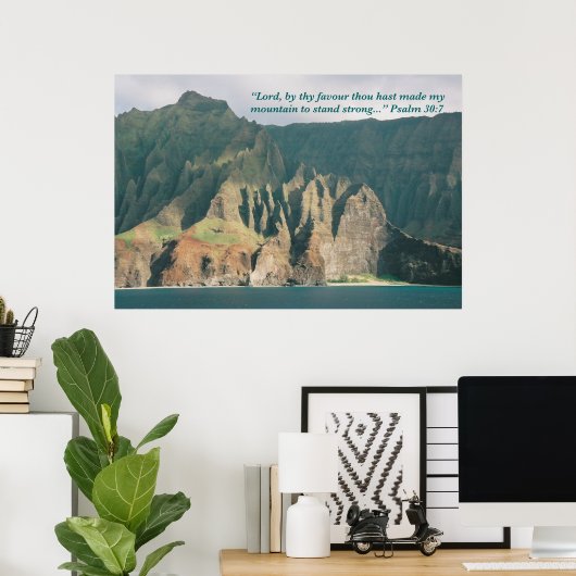 詩編30 ポスター (ホームオフィス)