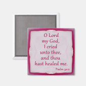 詩編30:2マグネット マグネット (正面/裏面)