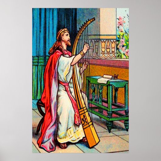 詩編32ダビデの許しの喜びポスター ポスター (正面)