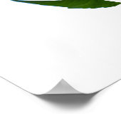 詩編33聖なる書物、 経典とフローラ ポスター (角)