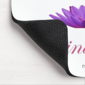 詩編33聖なる書物、 経典とフローラ マウスパッド (コーナー)