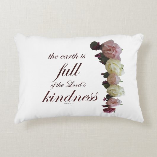 詩編33 アクセントクッション (正面)