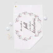 詩編33 ゴルフタオル (インサイチュ)